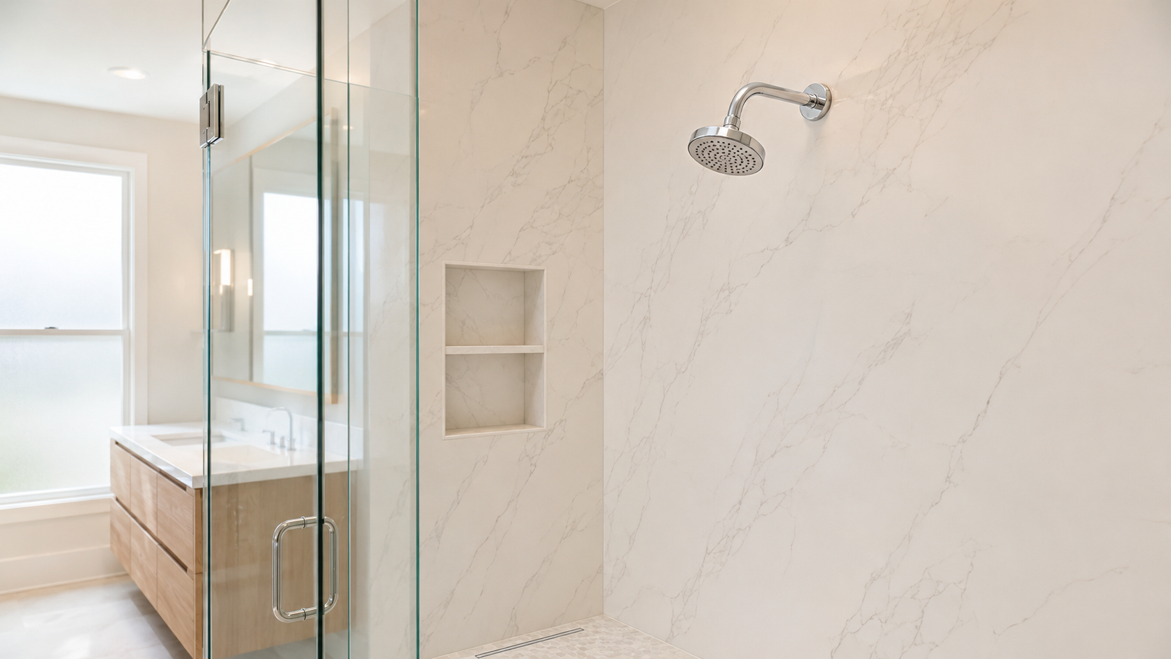 ZEVAREL installed in a premium bathroom setting